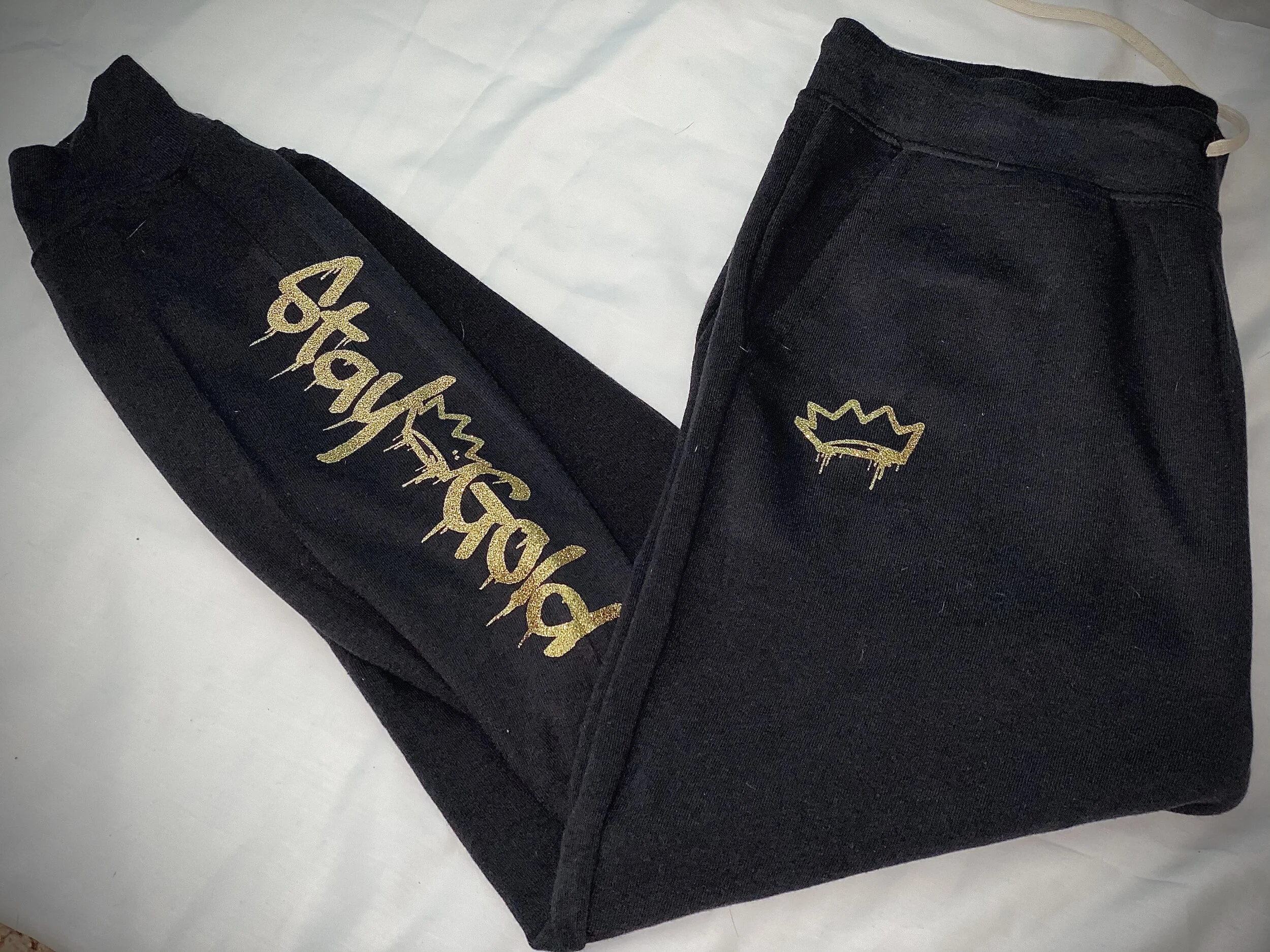 Stay Gold Drip Joggers