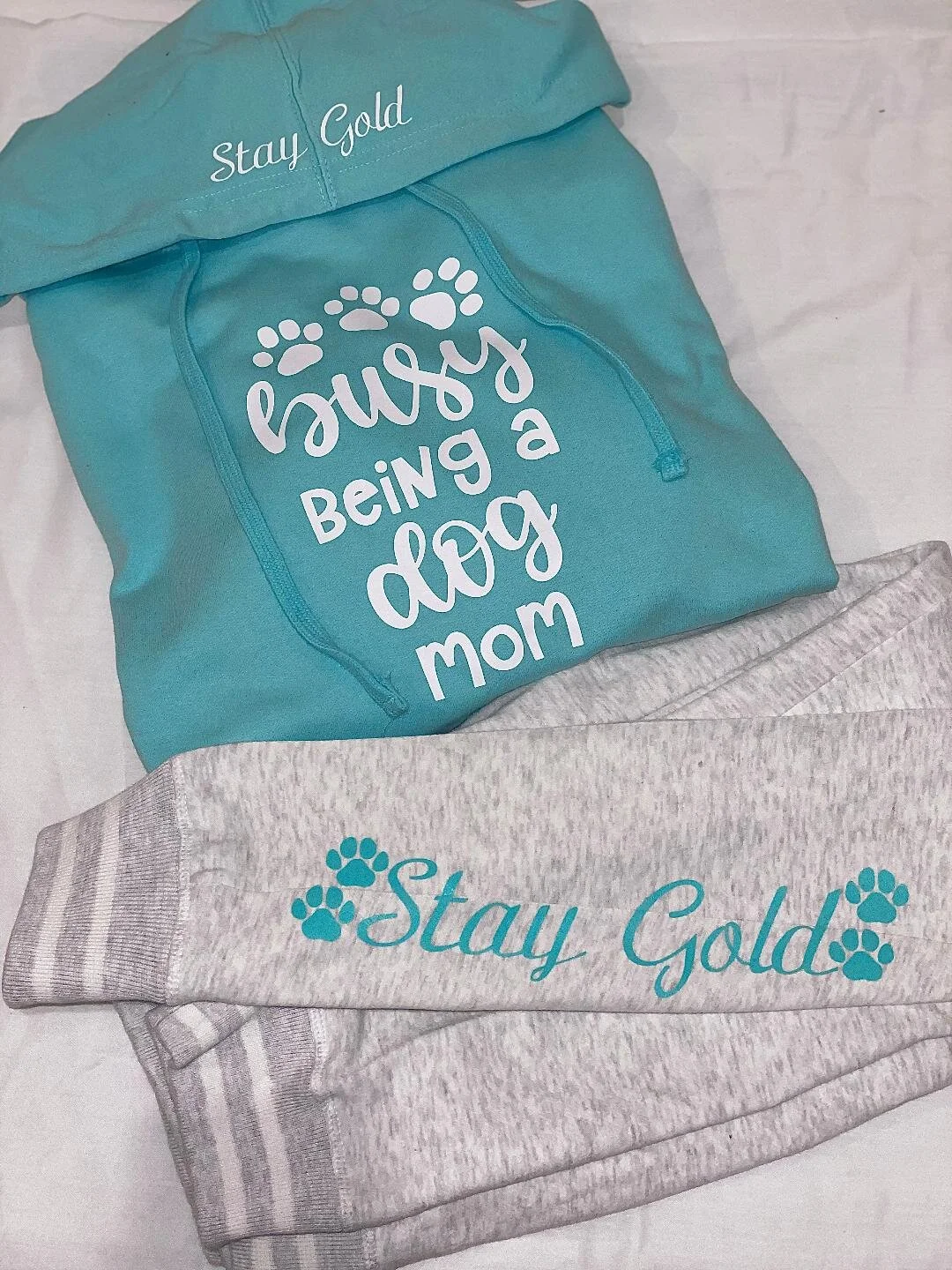 Dog Mom Stay Gold Outfit