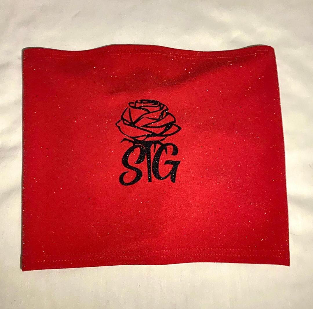 Shine Bright Red SG Tube Top