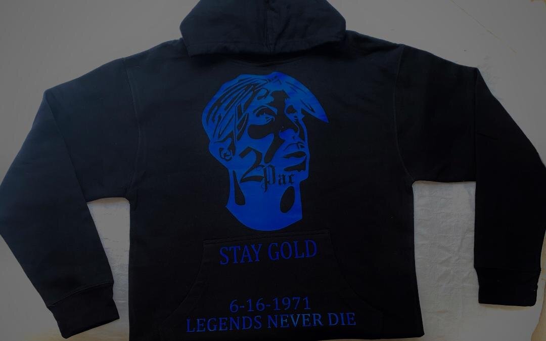 Legends Never Die 2 Pac Hoodie