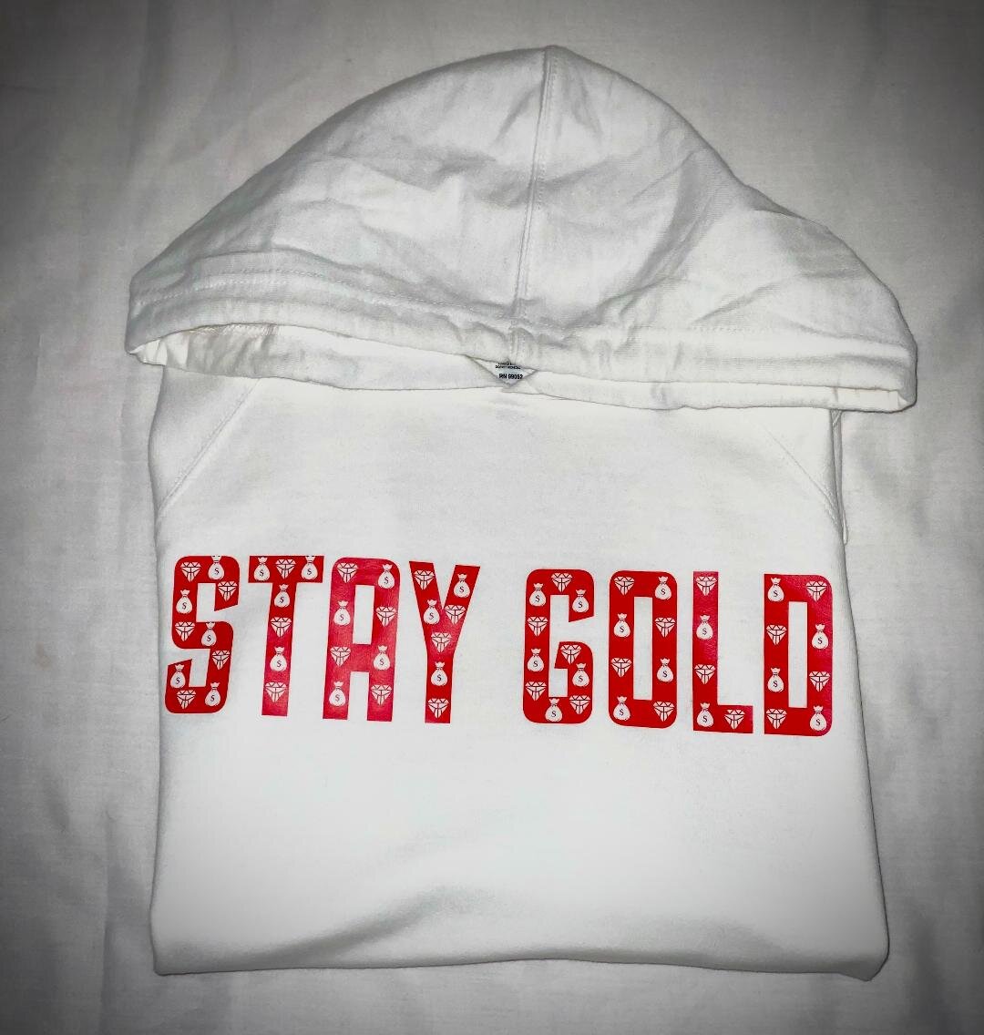 Money Bags Stay Gold Hoodie 