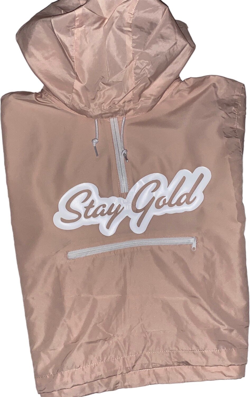 Blush Crop Top Women's Windbreaker