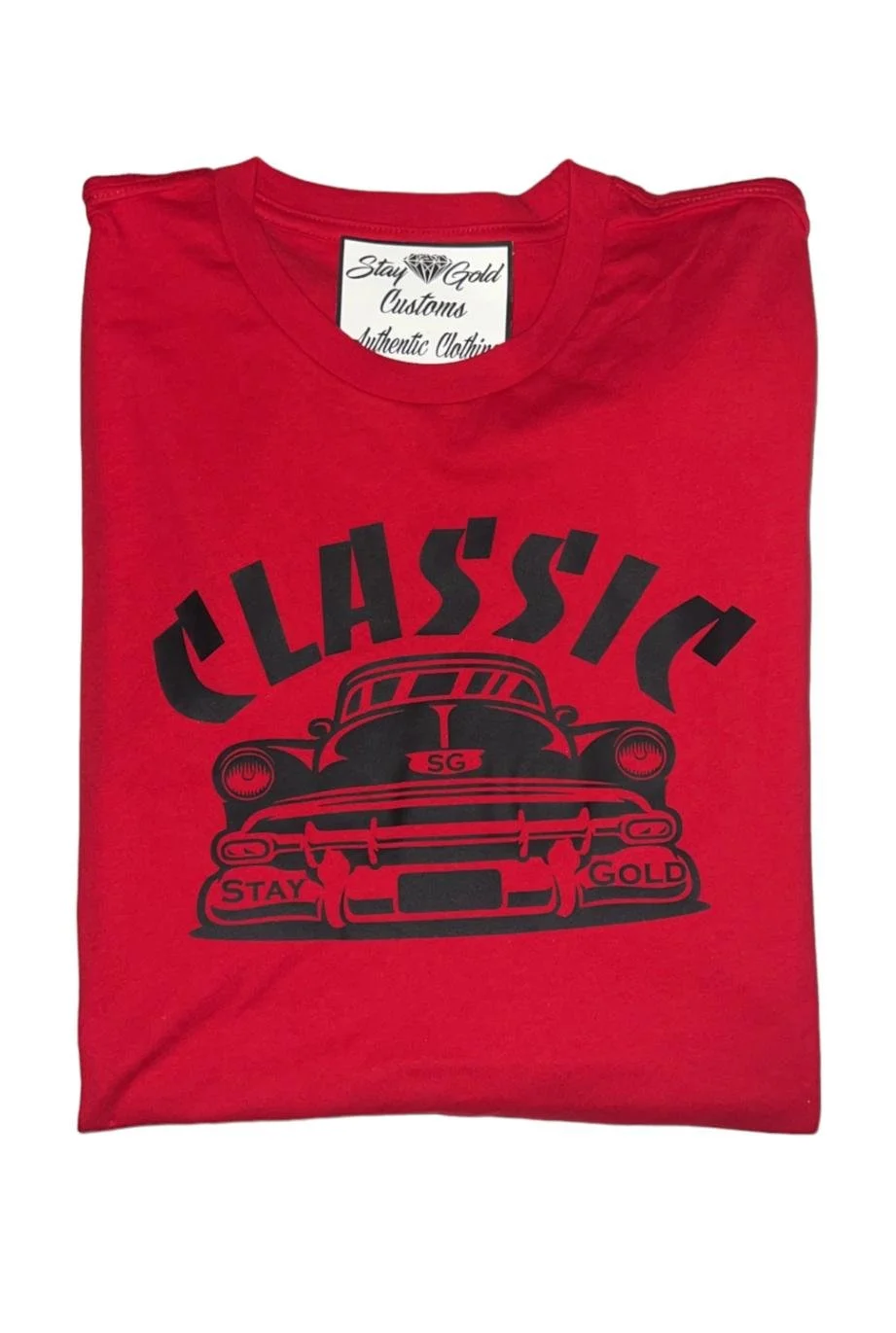 Classic Stay Gold Red T-Shirt.jpg