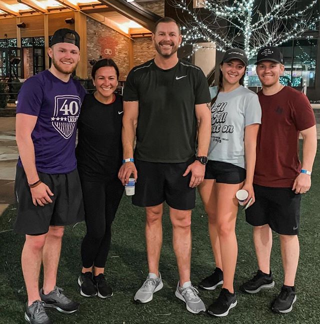 My sweet fam decided to get in on the fun! Training for our next half so why not run for Valentine&rsquo;s Day? @lukeslocker Cupid Shuffle fun run + a taco = winning! So proud of @landyn_duncan and @riley_lacefield running their FIRST ever 5k and @ch