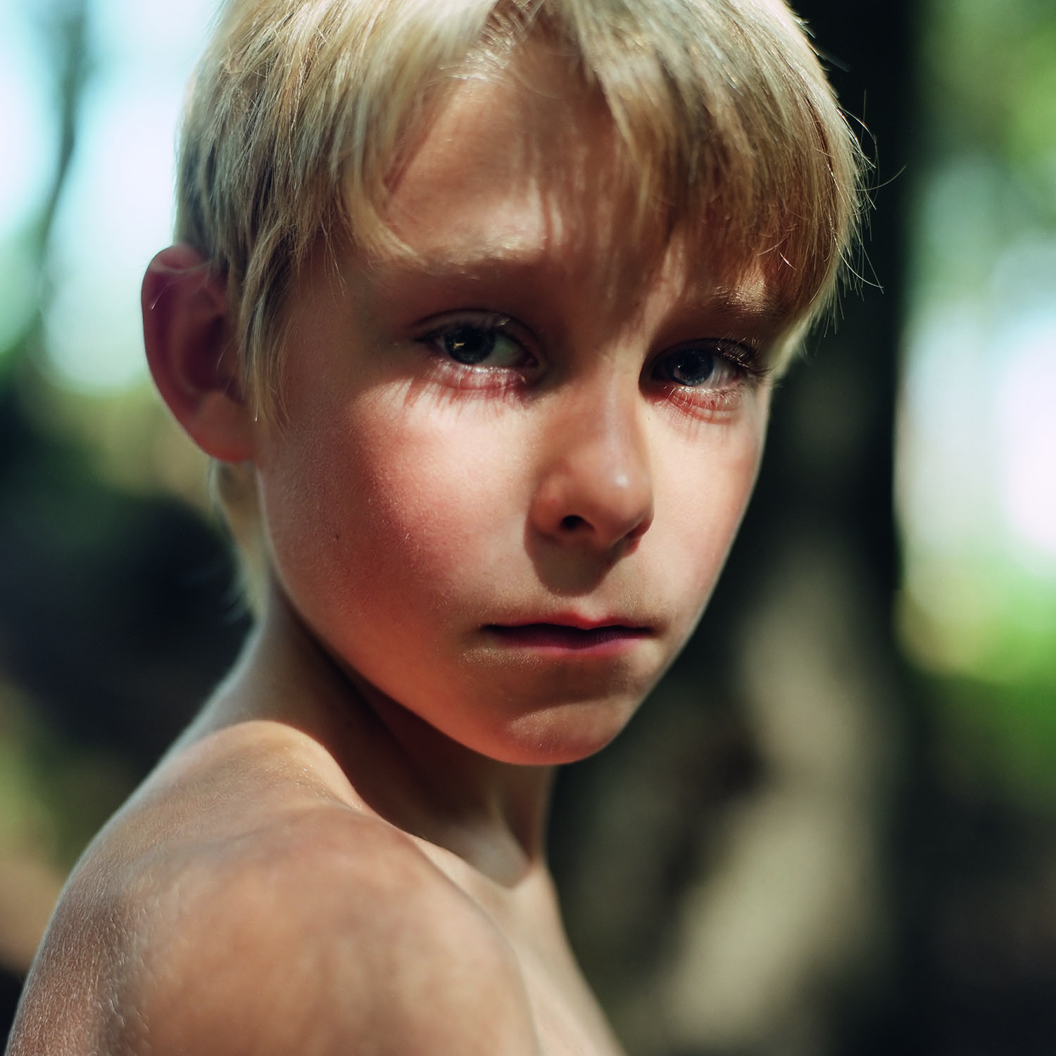 Patrick, outside the family portrait, 2002