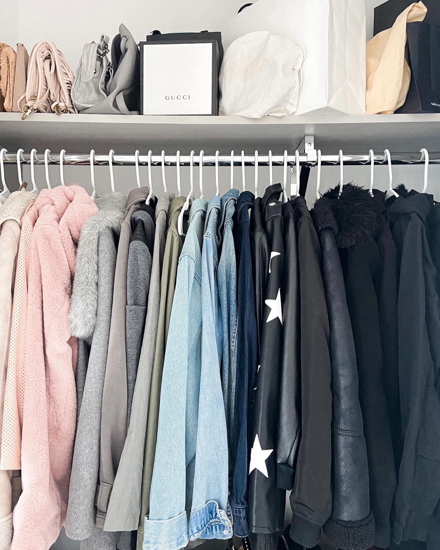 It&rsquo;s not time to put your coats in storage bc it&rsquo;s never time to put your coats in storage
.
.
.
.
#organize #organization #organizationtips #organizationhacks #closetorganization #closettour #closet #home #homeorganization #nycapartment