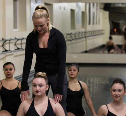 Lauren Giordano Whittington, Gus Giordano Dance School