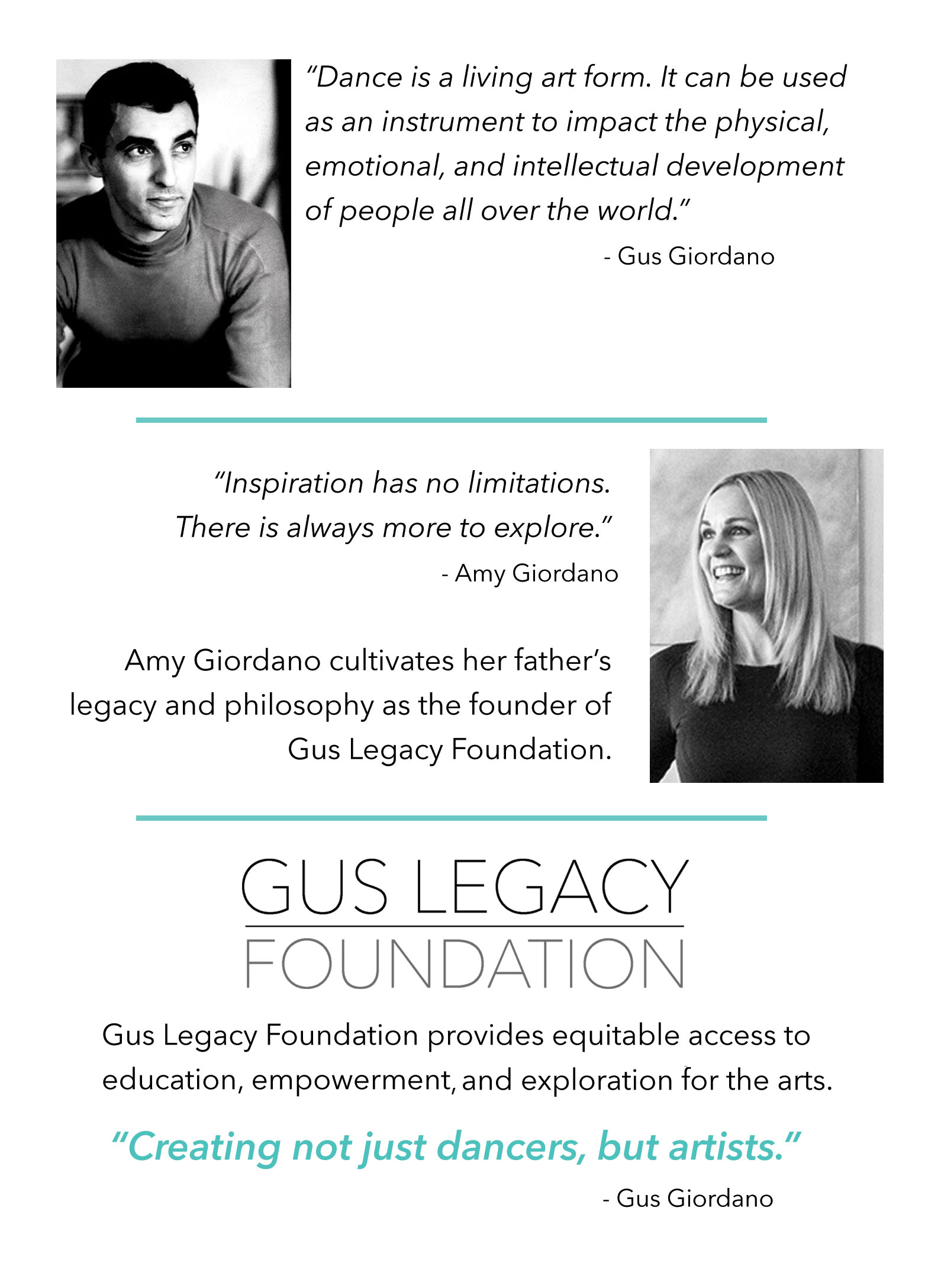 Gus Giordano Dance Legacy Foundation