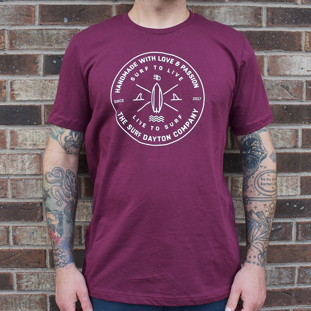 Live to Surf Tee