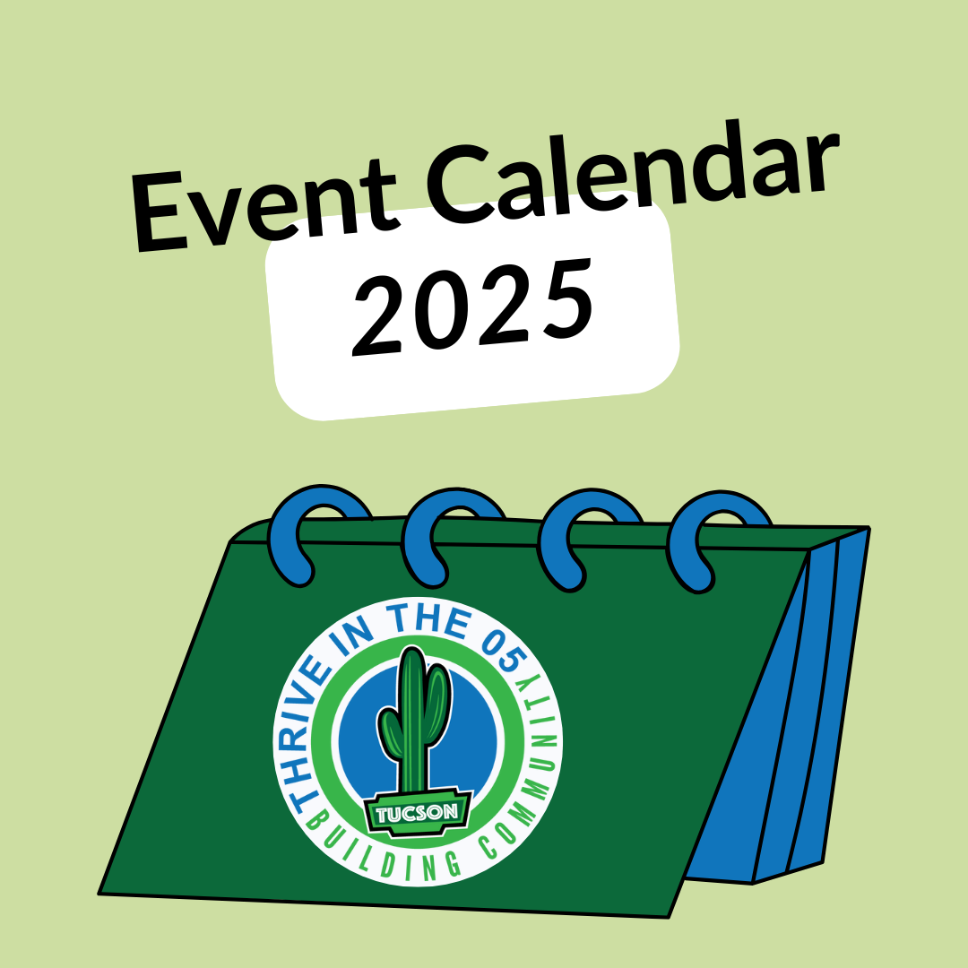 Tucson House March Event Calendar