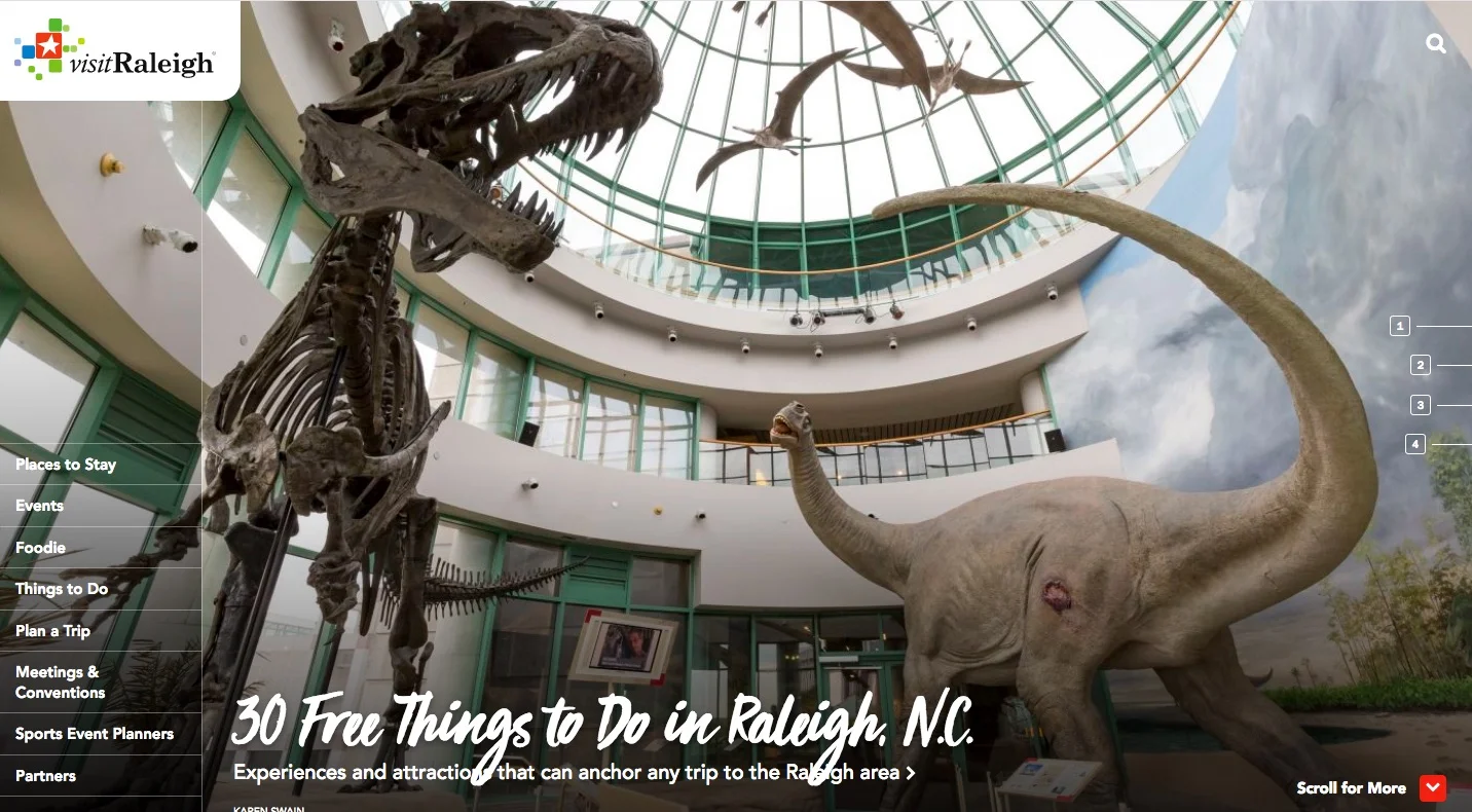 Raleigh, N.C., Official Tourism Site | Hotels, Restaurants, Things to Do and Events