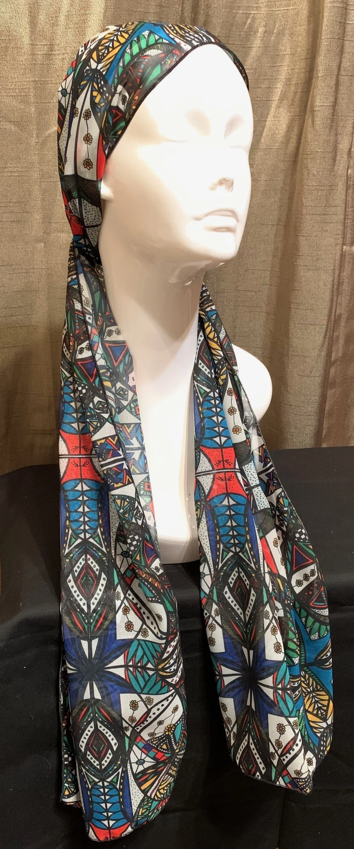 # 51 Original Bright Colors  — Chiffon Scarf