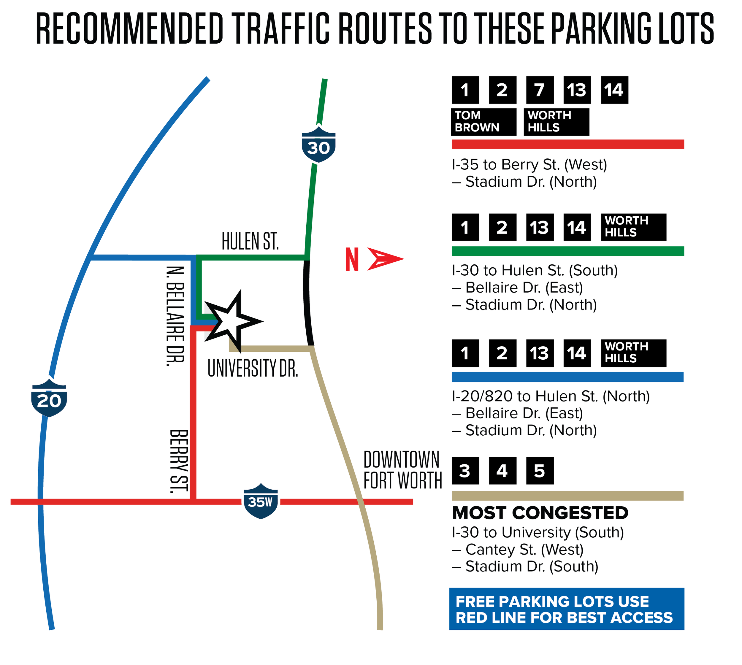 Game Day Parking Lockheed Martin Armed Forces Bowl game-day-parking-lockheed-martin-armed-forces-bowl