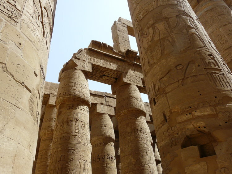  The Karnak Temple Complex in Luxor, Egypt. (Photo: Kurohito) 