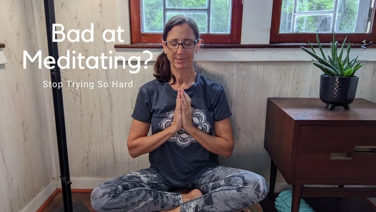 Think You’re Bad at Meditating? Don’t Try So Hard
