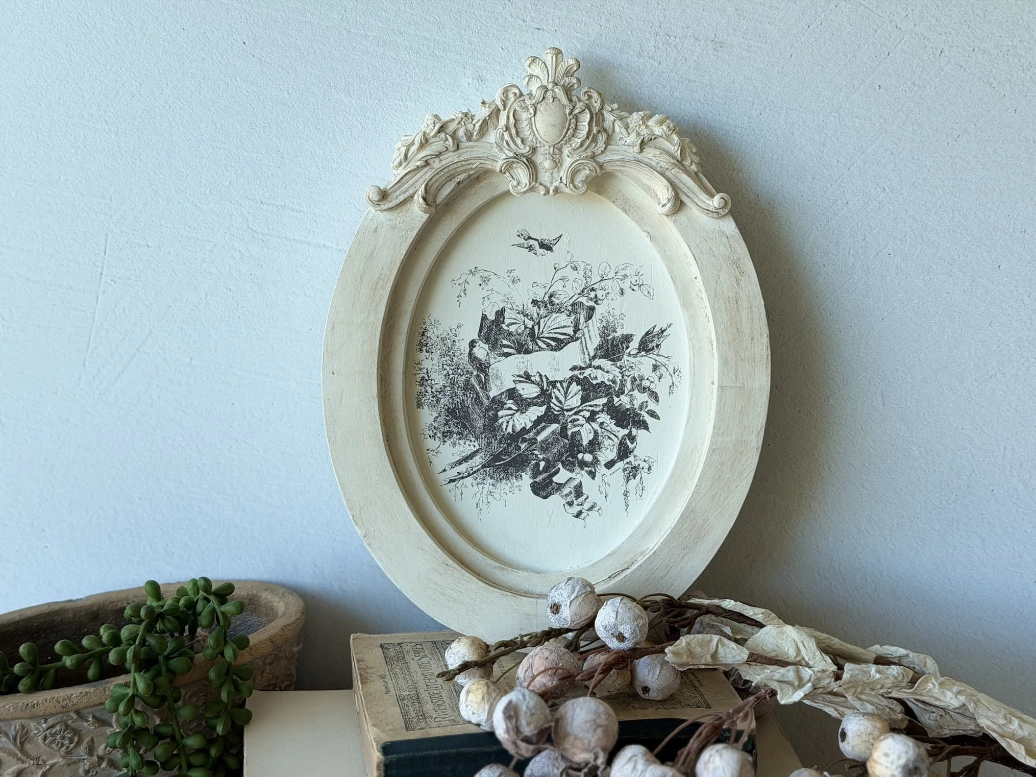 Texas In-Laws IOD Cadré Decor Mould 6"x10" by Iron Orchid Designs