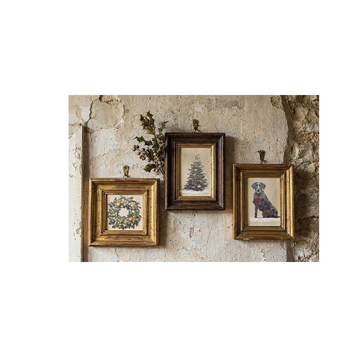Texas In-Laws IOD A Cotswold Christimas Decor Transfer (pad of 8 12"x16" sheets) by Iron Orchid Designs