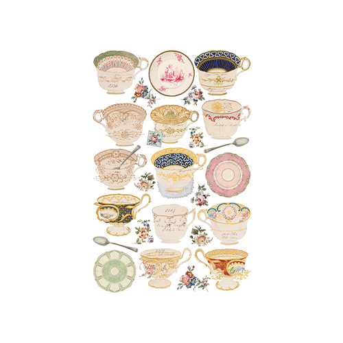 Texas In-Laws IOD The Belgravia Decor Transfer (pad of 8 8"x12" sheets) by Iron Orchid Designs