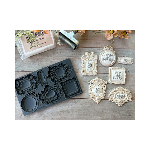 Texas In-Laws IOD Frames 3 Decor Mould 6"x10" by Iron Orchid Designs