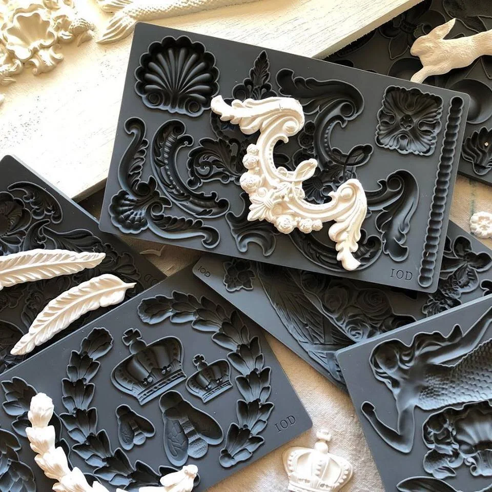 Texas In-Laws IOD Decor Mould Classic Elements by Iron Orchid Designs —  Texas In-Laws
