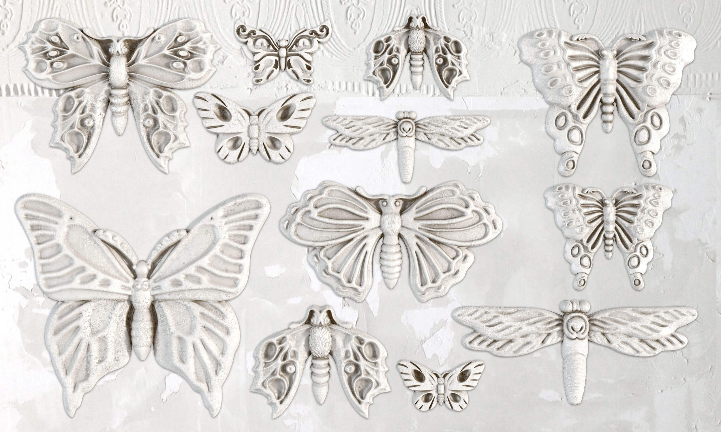 IOD Decor Stamp Butterflies