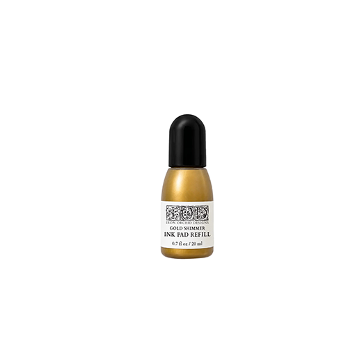 Gold Shimmer IOD Decor Ink Pad Refill