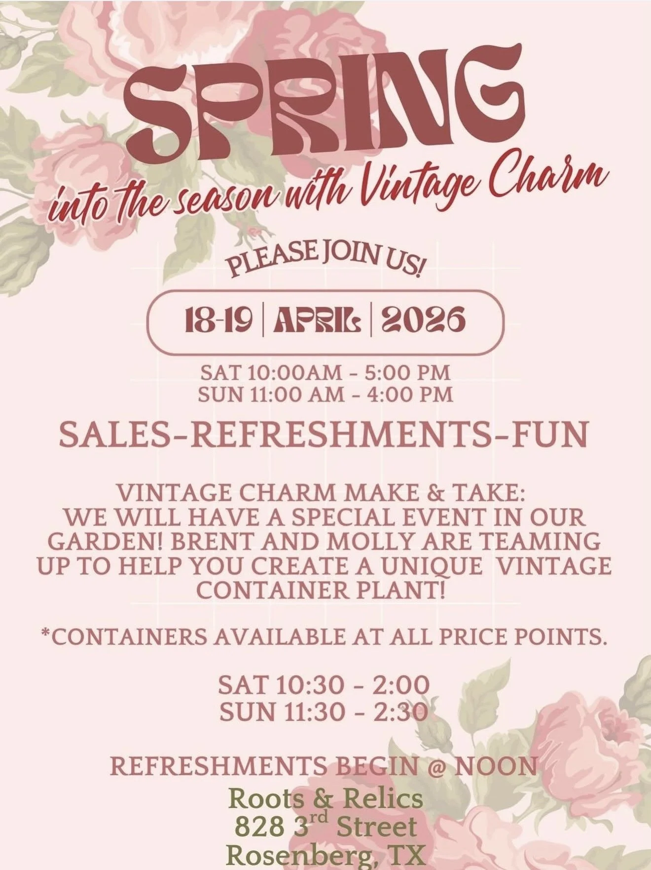 Spring Into The Season With Vintage Charm