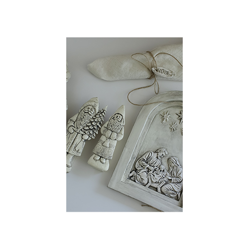 Texas In-Laws IOD Belsnickel Decor Mould 6"x10" by Iron Orchid Designs