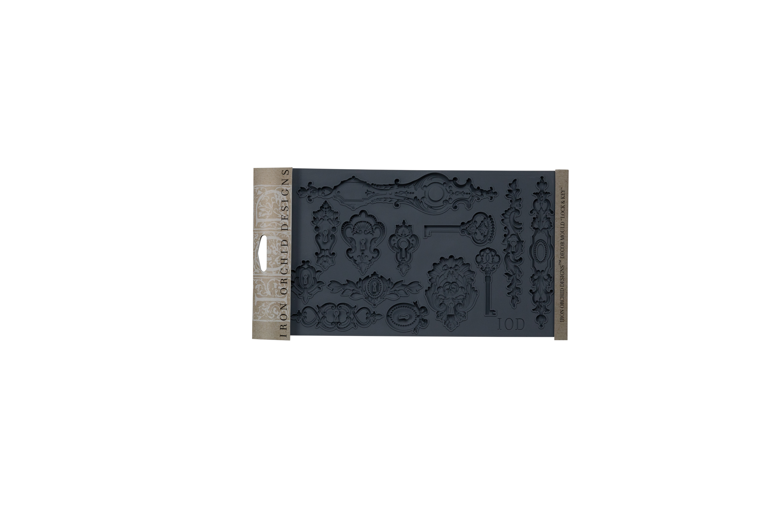 Texas In-Laws IOD Decor Mould Lock and Key by Iron Orchid Designs