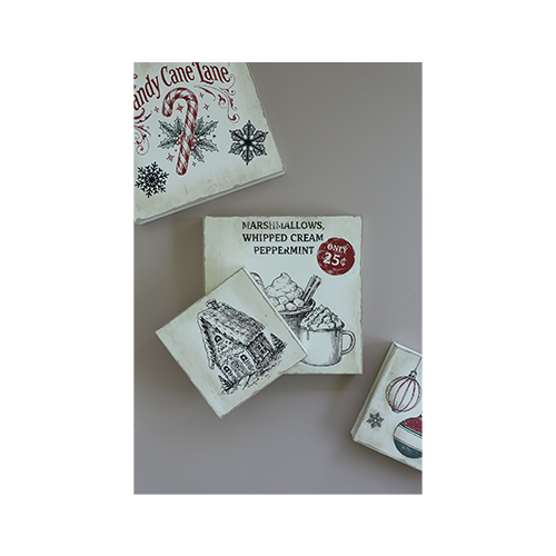 Texas In-Laws IOD The North Pole Co Paint Inlay 8×12 (8 Sheet) Pad By Iron Orchid Designs