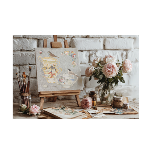 Texas In-Laws IOD The Belgravia Decor Transfer (pad of 8 8"x12" sheets) by Iron Orchid Designs