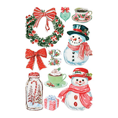 Texas In-Laws IOD Darling Holiday Decor Transfer (pad of 8 12"x16" sheets) by Iron Orchid Designs
