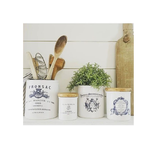 Texas In-Laws IOD Decor Transfer Classic Pots  12" X 16" (4 Sheets) by Iron Orchid Designs