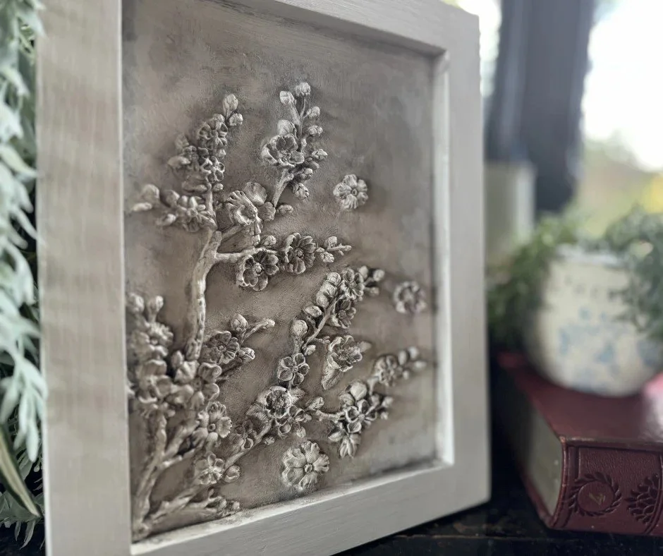 Texas In-Laws IOD Decor Mould Blossom 6"x10" by Iron Orchid Designs