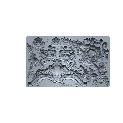Texas In-Laws IOD Cadré Decor Mould 6"x10" by Iron Orchid Designs