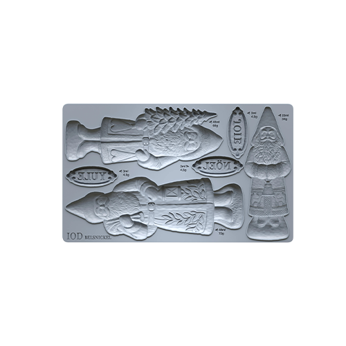 Texas In-Laws IOD Belsnickel Decor Mould 6"x10" by Iron Orchid Designs