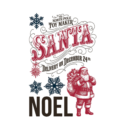 Texas In-Laws IOD The North Pole Co Paint Inlay 8×12 (8 Sheet) Pad By Iron Orchid Designs
