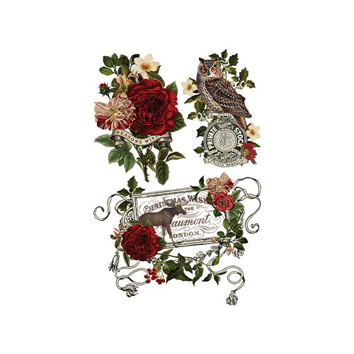 Texas In-Laws IOD Stag Tavern Decor Transfer 8 Pages (8X12 Pad) By Iron Orchid Designs
