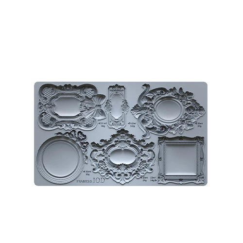 Texas In-Laws IOD Frames 3 Decor Mould 6"x10" by Iron Orchid Designs