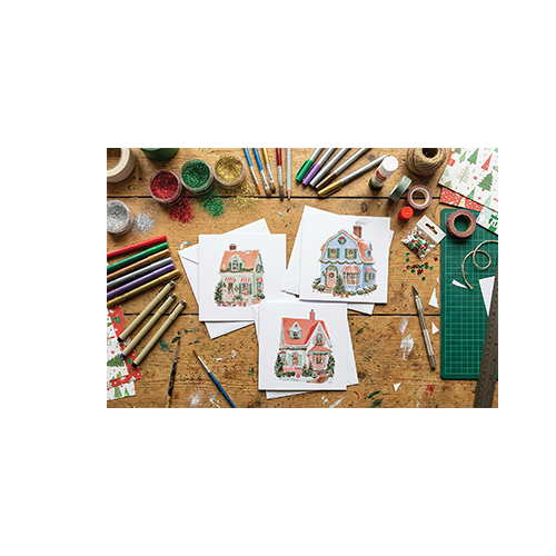 Texas In-Laws IOD Darling Holiday Decor Transfer (pad of 8 12"x16" sheets) by Iron Orchid Designs