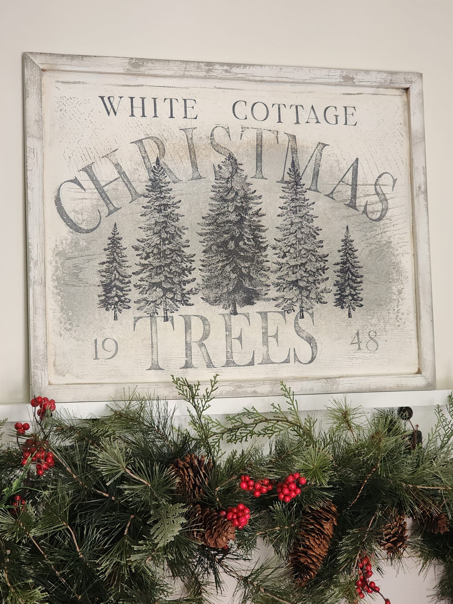 Texas In-Laws IOD Decor Stamp Winter Forest 12"x12" by Iron Orchid Designs