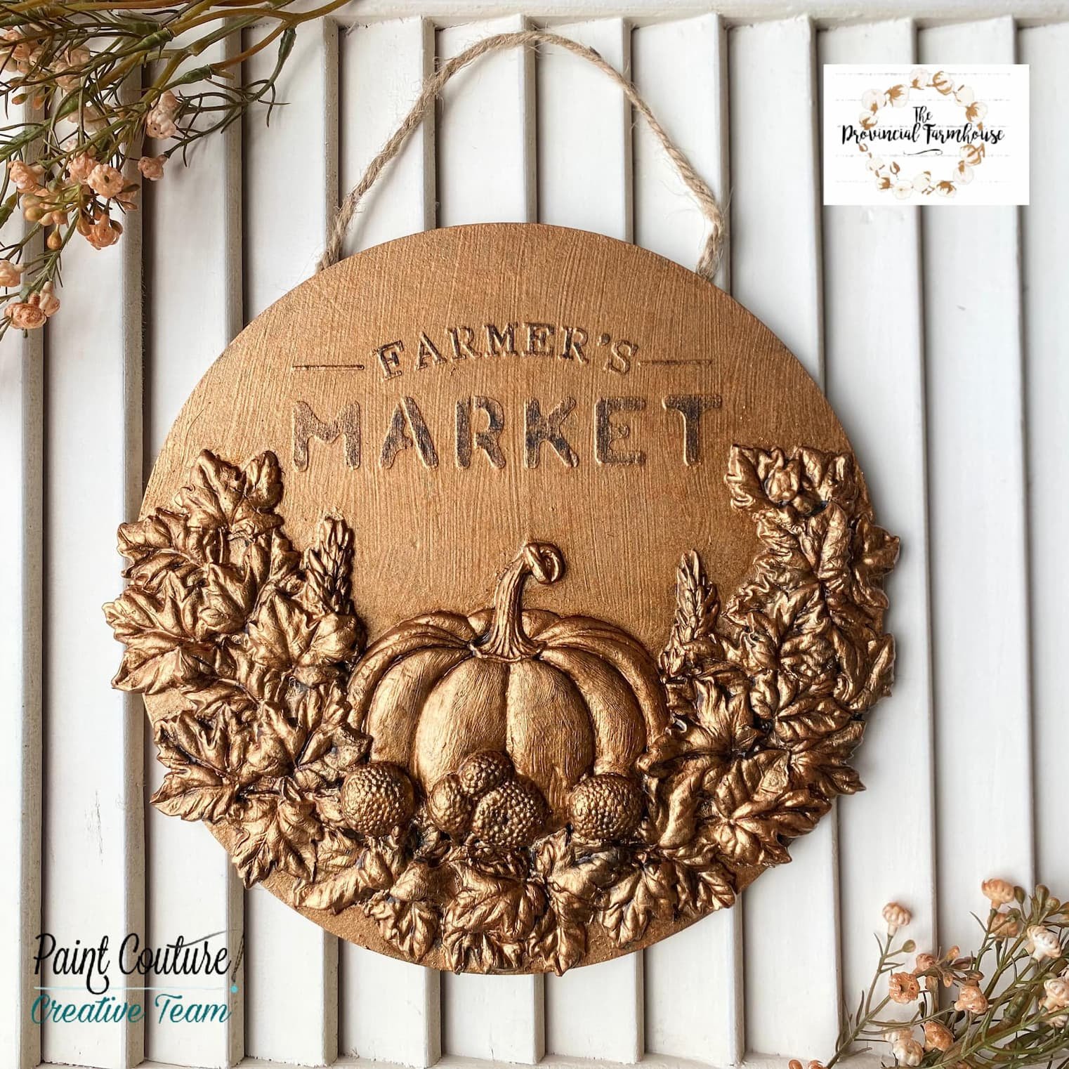 Texas In-Laws IOD Decor Mould Autumn Cottage 6"x10" by Iron Orchid Designs