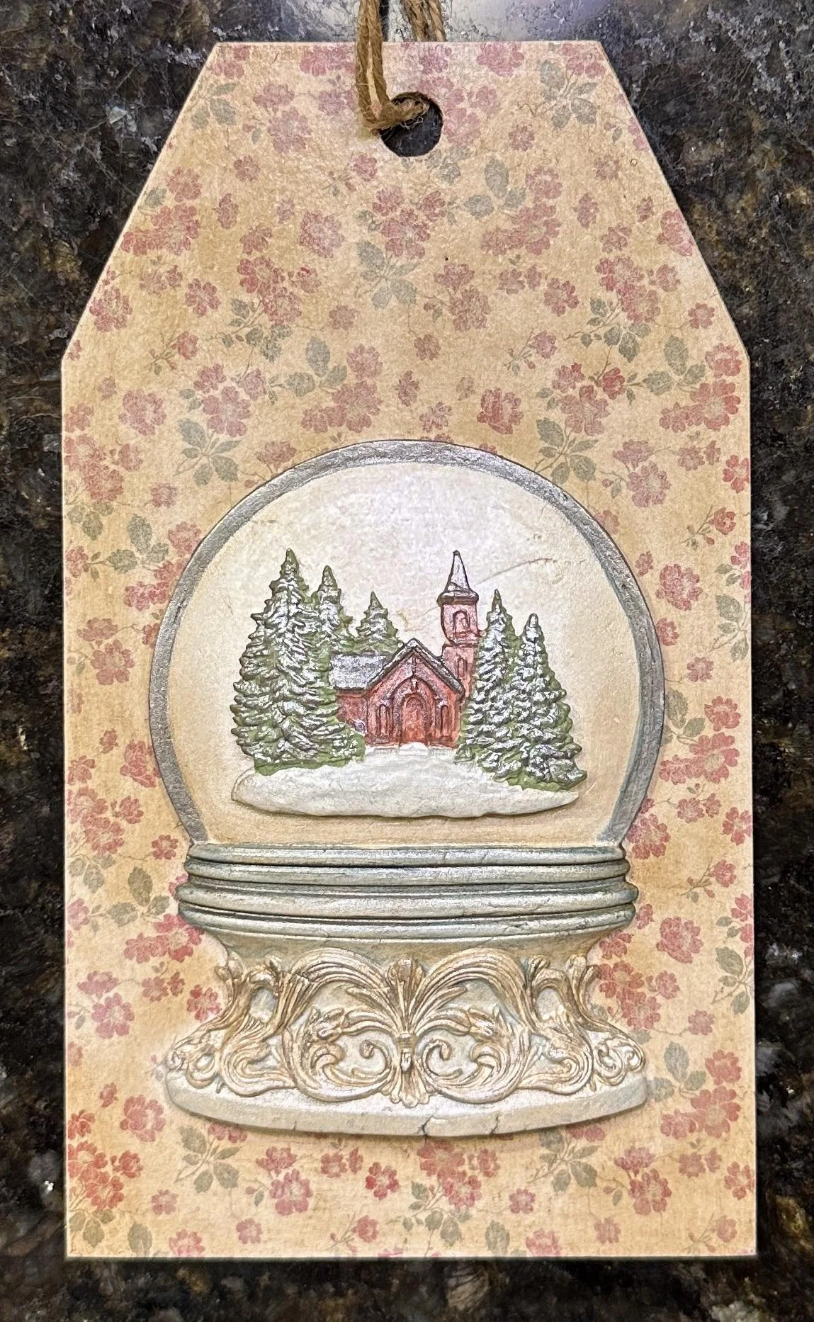 Texas In-Laws IOD Decor Snow Globes Mould 6"x10" by Iron Orchid Designs
