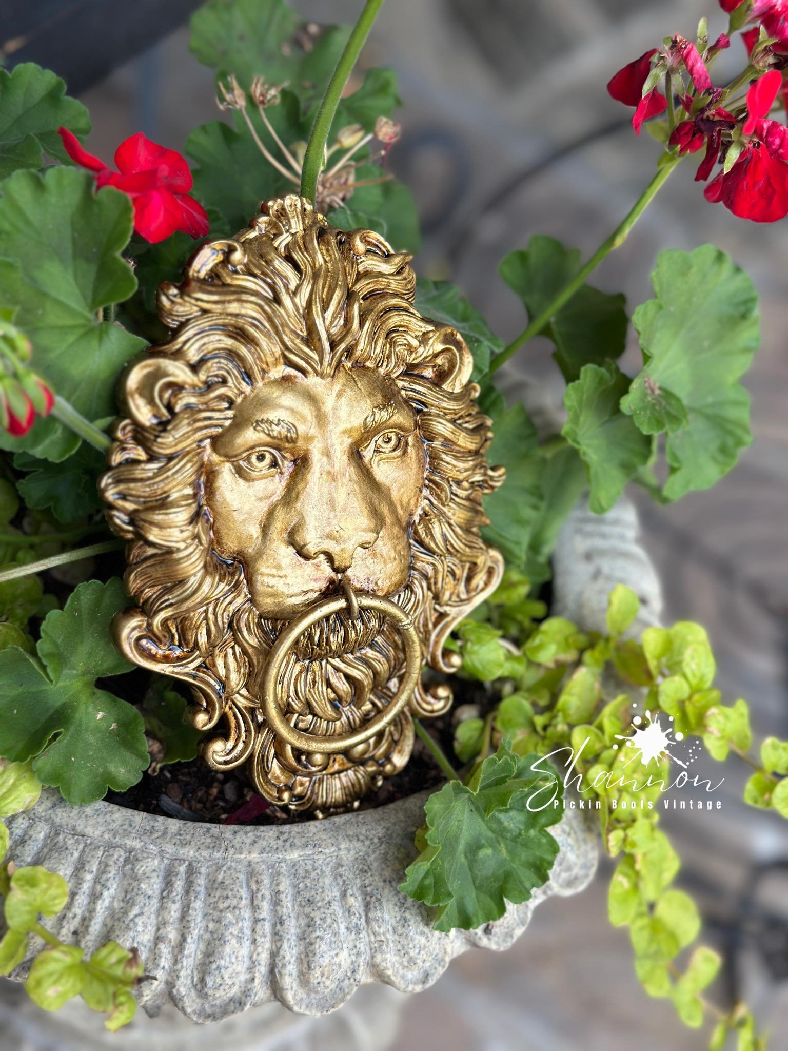 Texas In-Laws IOD DECOR MOULD LEONIDAS 5X7 BY IRON ORCHID DESIGNS