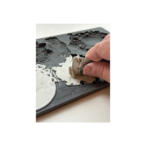 Texas In-Laws IOD Frames 3 Decor Mould 6"x10" by Iron Orchid Designs