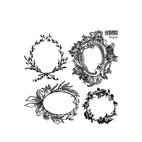 ig3.Texas In-Laws IOD Decor Stamp Insignia  6"x6" (4 Sheets) by Iron Orchid Designs