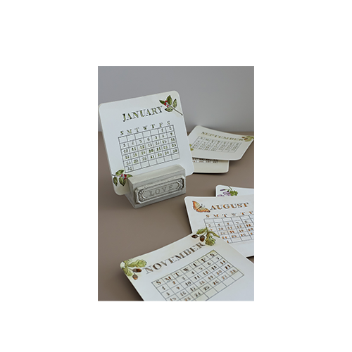 Texas In-Laws IOD A Timely Tale Decor Stamp (4 Sheets) 6"x6" by Iron Orchid Designs