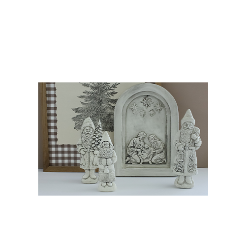 Texas In-Laws IOD Belsnickel Decor Mould 6"x10" by Iron Orchid Designs