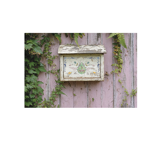 Texas In-Laws IOD Fern Fables Decor Transfer (pad of 8 8"x12" sheets) by Iron Orchid Designs