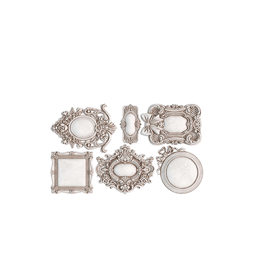 Texas In-Laws IOD Frames 3 Decor Mould 6"x10" by Iron Orchid Designs